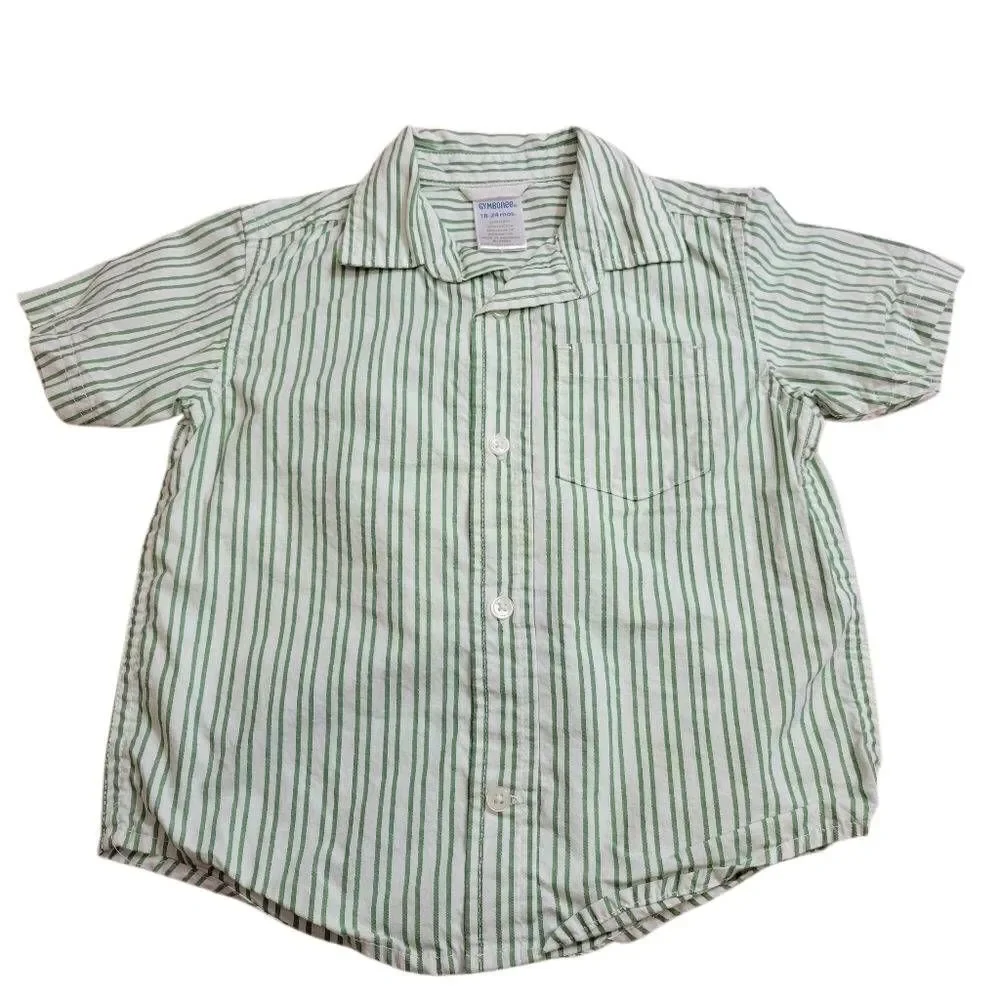 Gymboree button down shirt 18/24 mo
